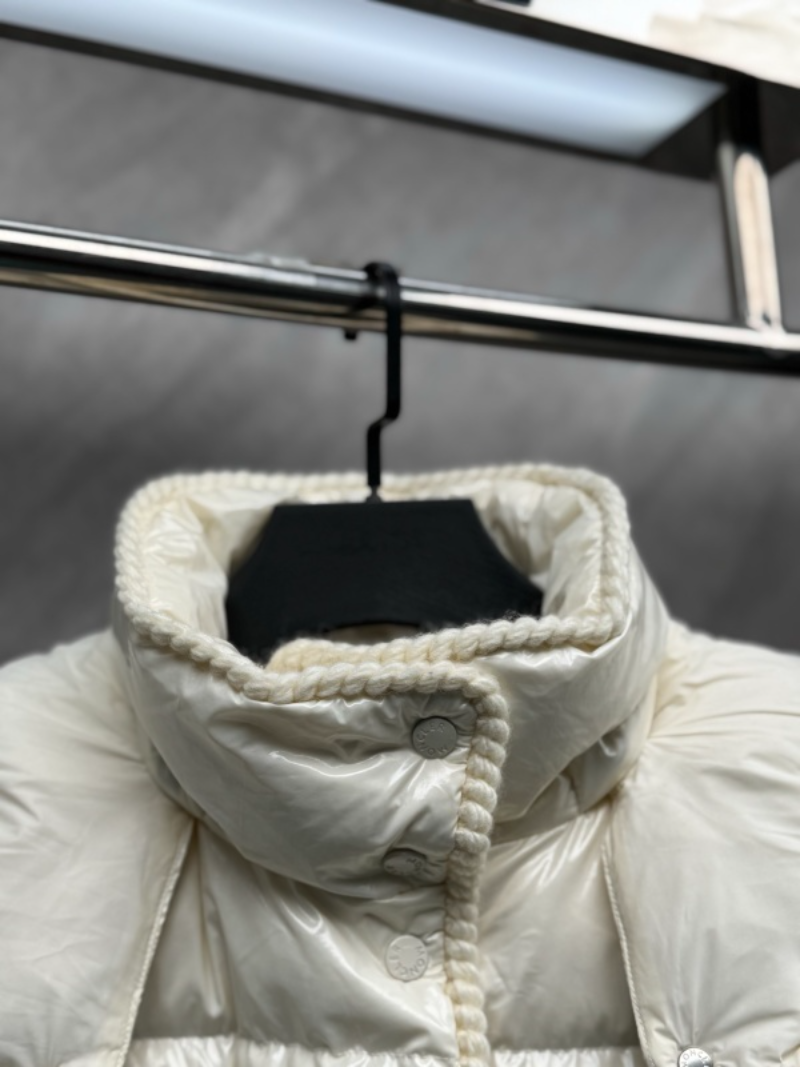 110221 New wool woven hooded down jacket Top quliaty 1:1 clothing