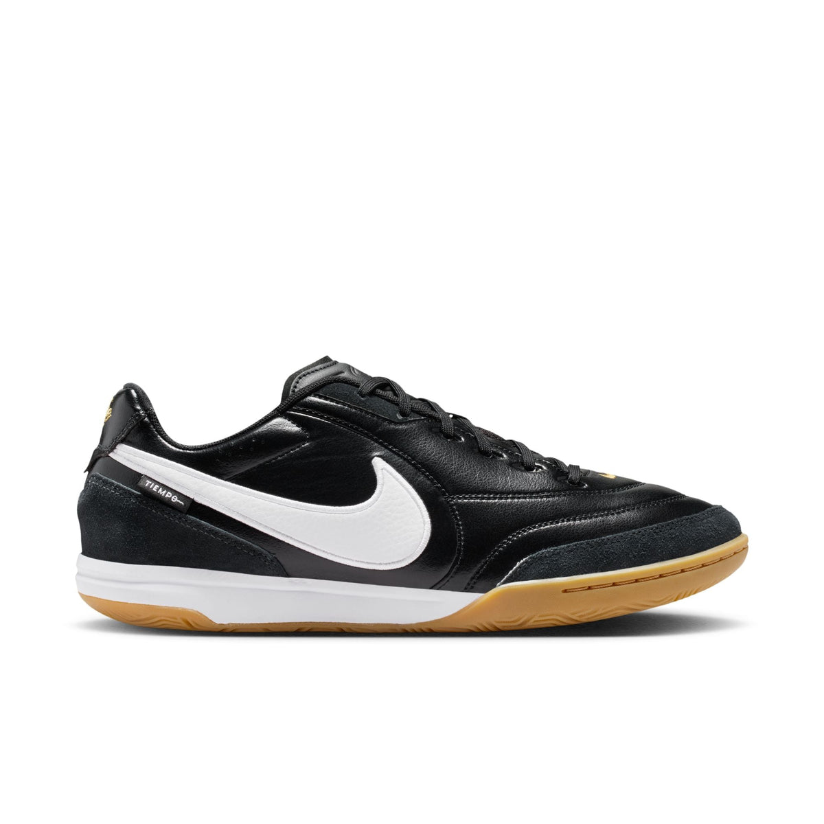 Nike Tiempo Streetgato IN Indoor/Court Low-Top Soccer Shoes- Black/White