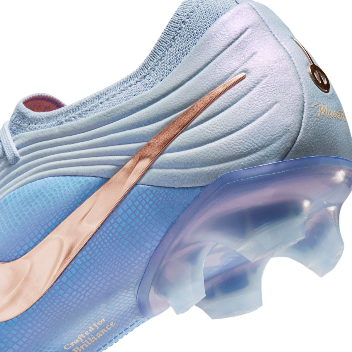 Nike Tiempo Maestro Elite LV8 FG Firm Ground Soccer Cleats- Ghost/Crimson Tint/Royal Pulse
