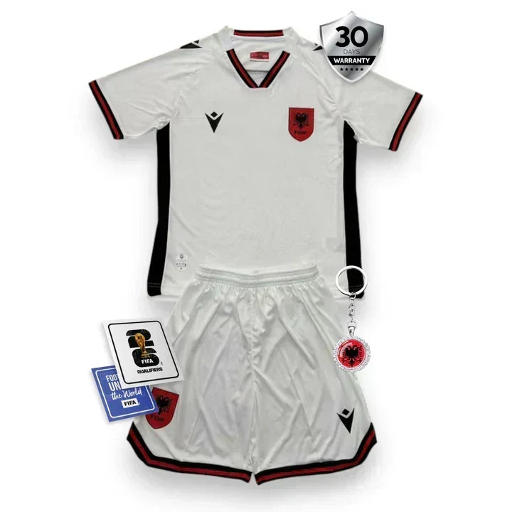 Kids Albânia Away Kit 2025/26
